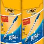 50 pack Plumas bolígrafos Bic Cristal Dura + Azul bajan a un precio buenísimo