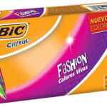 12 pack Plumas bolígrafos de colores surtidos Bic Cristal Fashion punto grueso bajan de precio 12 pack Plumas bolígrafos de colores surtidos Bic Cristal Fashion punto grueso bajan de precio