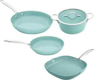 Batería de cocina Jade Cook Nueva Generación con 4 piezas baja a un excelente precio + 15 meses sin intereses Imagen de la promo