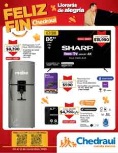 Folleto Buen Fin 2025 Chedraui al 12 de noviembre 2025 Imagen de la promo