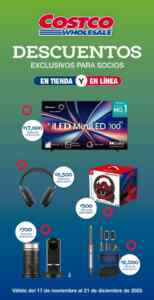 Folleto cuponera Costco del 17 de noviembre al 21 de diciembre 2025 Imagen de la promo