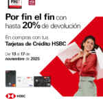 HSBC Buen Fin 2025: Hasta 20% de devolución