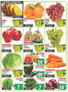 Ofertas Casa Ley Frutas y verduras 4 y 5 de noviembre 2025 Imagen de la promo