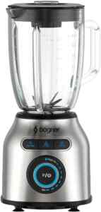 Licuadora de acero inoxidable de 1200 W y vaso de vidrio baja a su menor precio Imagen de la promo