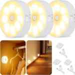 3 pack Luces recargables con sensor de movimiento e imán bajan de precio