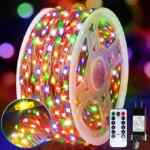 Serie de Luces LED multicolor para interior o exterior de 50 m baja de precio + 3 msi Serie de Luces LED multicolor para interior o exterior de 50 m baja de precio + 3 msi