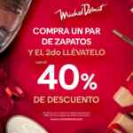 En Michel Domit compra un par de zapatos y llévate un segundo par con el 40% de descuento