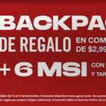 Buen Fin 2025 New Era: Backpack de regalo con compra mínima Buen Fin 2025 New Era: Backpack de regalo con compra mínima