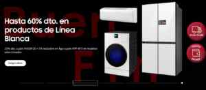 Samsung Buen Fin 2025: Hasta 60% de descuento + descuentos adicionales Imagen de la promo