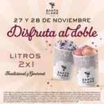 2x1 en litros de Helado en Santa Clara hoy por Black Friday 2x1 en litros de Helado en Santa Clara hoy por Black Friday
