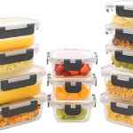 Set de 12 recipientes contenedores herméticos para almacenar alimentos bajan de precio + 3 meses sin intereses Set de 12 recipientes contenedores herméticos para almacenar alimentos bajan de precio + 3 meses sin intereses