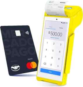 Terminal punto de venta para cobro con tarjetas Mercado Pago Smart 2 con conexión gratis a internet y tarjeta de débito baja a un tremendo precio + 3 msi Imagen de la promo