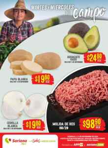 Martes y Miércoles del Campo Soriana 4 y 5 de noviembre: ofertas de frutas y verduras Imagen de la promo