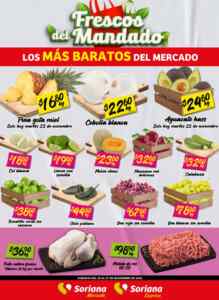 Folleto Soriana Mercado media semana del 25 al 27 de noviembre 2025 Imagen de la promo