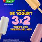 3x2 en paletas de yogurt en Helados Sultana los viernes de noviembre 3x2 en paletas de yogurt en Helados Sultana los viernes de noviembre