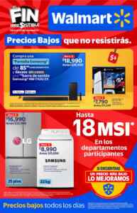 Folleto El Fin Irresistible 2025 Walmart al 19 de noviembre 2025 Imagen de la promo