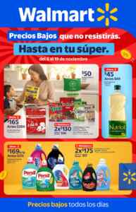 Folleto Walmart El Fin Irresistible 2025 Abarrotes al 19 de noviembre 2025 Imagen de la promo