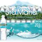 40 pack agua natural de manantial Sta. María 500 ml bajan a su precio más económico