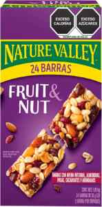 Paquete de 24 barras de cereal Nature Valley Fruit & Nut baja a un excelente precio Imagen de la promo