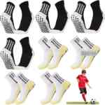 Paquete de 8 calcetas deportivas antideslizantes a un precio muy bueno Paquete de 8 calcetas deportivas antideslizantes a un precio muy bueno