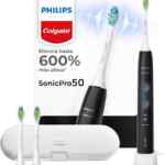 Cepillo de dientes eléctrico Colgate SonicPro 50 con 2 cabezales y estuche baja a su menor precio + 3 msi Cepillo de dientes eléctrico Colgate SonicPro 50 con 2 cabezales y estuche baja a su menor precio + 3 msi