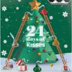 Calendario de adviento navideño 24 Días de Kisses de Hersheys baja de precio Calendario de adviento navideño 24 Días de Kisses de Hersheys baja de precio
