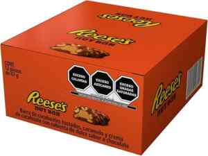 12 pack barras de chocolate con crema de cacahuate Reeses Nut Bar bajan a un excelente precio Imagen de la promo