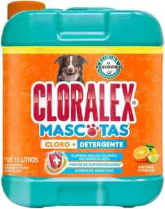 Detergente desinfectante limpiador Cloralex Mascotas de 10 litros baja a un excelente precio Imagen de la promo