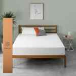 Colchón matrimonial de memory foam Zinus AirFlow con gel refrescante baja a un excelente precio + 9 msi