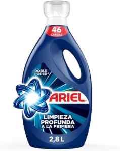 Detergente líquido Ariel Limpieza Profunda Dobel Poder 2.8 litros baja de precio Imagen de la promo