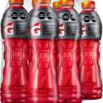 6 pack bebida rehidratante Gatorade Ponche de Frutas 600 ml baja de precio
