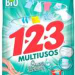 Detergente en polvo 1-2-3 Multiusos Suave Sensación 900 g baja a un excelente precio Detergente en polvo 1-2-3 Multiusos Suave Sensación 900 g baja a un excelente precio