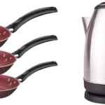 juego de 3 sartenes Tramontina Turim + hervidor de agua caliente Taurus bajan de precio