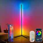 Lámpara de pie inteligente multicolor de 1.65 m baja a un tremendo precio Lámpara de pie inteligente multicolor de 1.65 m baja a un tremendo precio