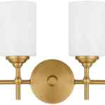 Lámpara decorativa de tocador con 4 luces cilíndricas baja a su precio más económico