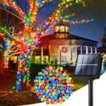 Serie de luces LED multicolor para exteriores de 32m baja a su precio más económico Serie de luces LED multicolor para exteriores de 32m baja a su precio más económico