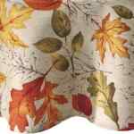 Mantel anti-arrugas con diseño otoñal baja de precio Mantel anti-arrugas con diseño otoñal baja de precio