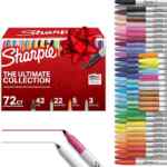 Set de plumones permanentes Sharpie Ultimate Collection con 72 colores baja a un excelente precio