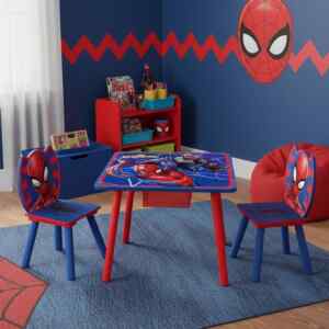 Set de mesa de juego y actividades con diseño de Spider-Man el Hombre-Araña + 6 msi Imagen de la promo