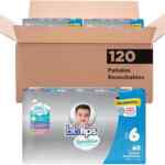 Pañales bbtips Sensitive Etapa 6 Extra Grande con 120 piezas de nuevo baja de precio Pañales bbtips Sensitive Etapa 6 Extra Grande con 120 piezas de nuevo baja de precio