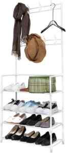 Perchero estante para ropa con zapatero baja a un precio increíble Imagen de la promo