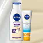 Combo Nivea Sun con protector solar facial control brillo FPS 50+ y crema corporal Protección Solar FPS 15 bajan de precio Combo Nivea Sun con protector solar facial control brillo FPS 50+ y crema corporal Protección Solar FPS 15 bajan de precio