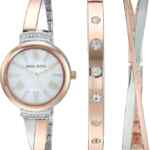 Set de regalo reloj Anne Klein con 3 pulseras con cristales Swarovski baja a su precio más económico Set de regalo reloj Anne Klein con 3 pulseras con cristales Swarovski baja a su precio más económico