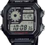 Reloj digital Casio Hora Mundial baja a un excelente precio + 3 meses sin intereses