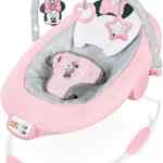 Mecedora automática asiento vibrador con melodías Bright Stars Minnie Mouse Rosy Skies baja a un precio buenísimo