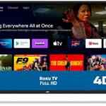 Pantalla LED JVC Smart Roku TV Full HD de 40 pulgadas baja de precio Pantalla LED JVC Smart Roku TV Full HD de 40 pulgadas baja de precio