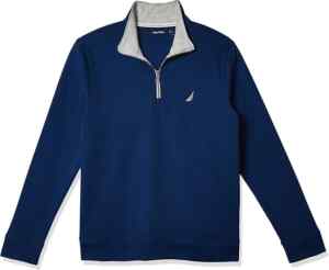 Sudadera de forro polar para hombre Nautica baja a su precio más económico Imagen de la promo