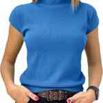Blusa sweater para mujer de manga corta baja a un gran precio Blusa sweater para mujer de manga corta baja a un gran precio