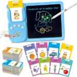 Tableta de aprendizaje bilingüe con tarjetas flash parlantes baja a su precio más económico Tableta de aprendizaje bilingüe con tarjetas flash parlantes baja a su precio más económico