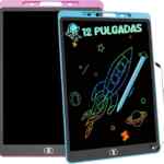 Juego de 2 tableros electrónicos de dibujo pizarrón mágico de 12 pulgadas baja de precio Juego de 2 tableros electrónicos de dibujo pizarrón mágico de 12 pulgadas baja de precio